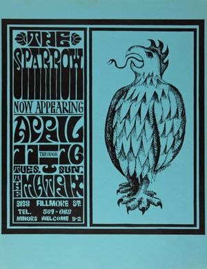 The Sparrow Matrix 1967 HANDBILL