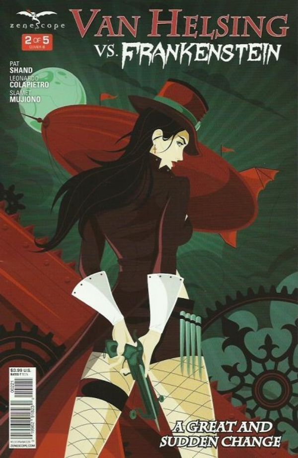 Grimm Fairy Tales Presents: Van Helsing Vs. Frankenstein #2 (Cover B Mahle)