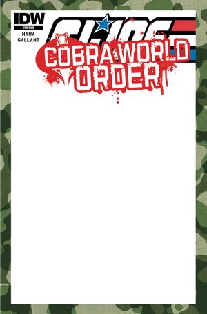 G.I. Joe : Cobra World Order Prelude #1 (Artist Cover Black Sketch Variant)