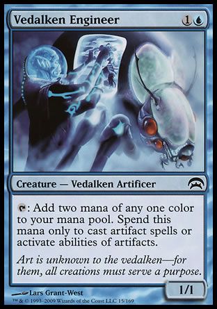 Vedalken Engineer (Planechase decks) Trading Card