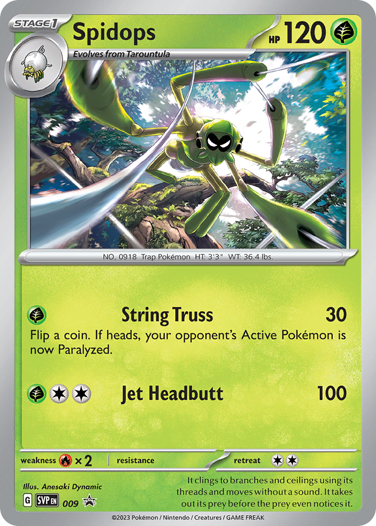 Tarountula Pokémon Card