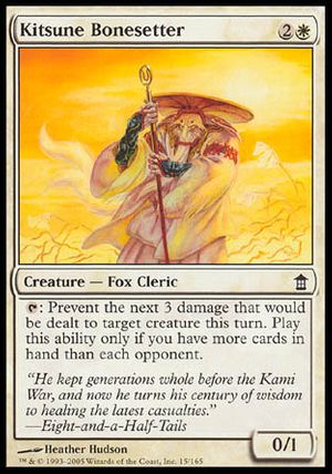 Kitsune Bonesetter (Saviors of Kamigawa)