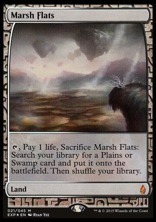 Marsh Flats (Zendikar Expeditions) Trading Card