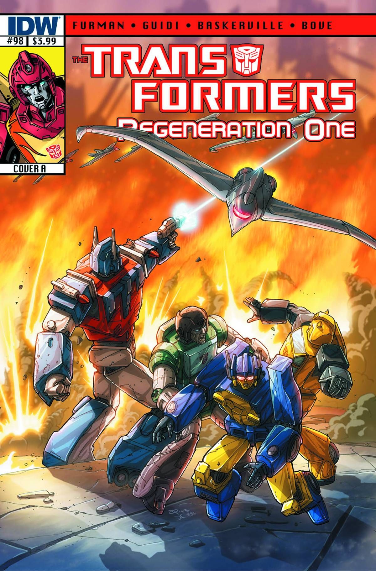 Transformers: Regeneration One #98 Comic
