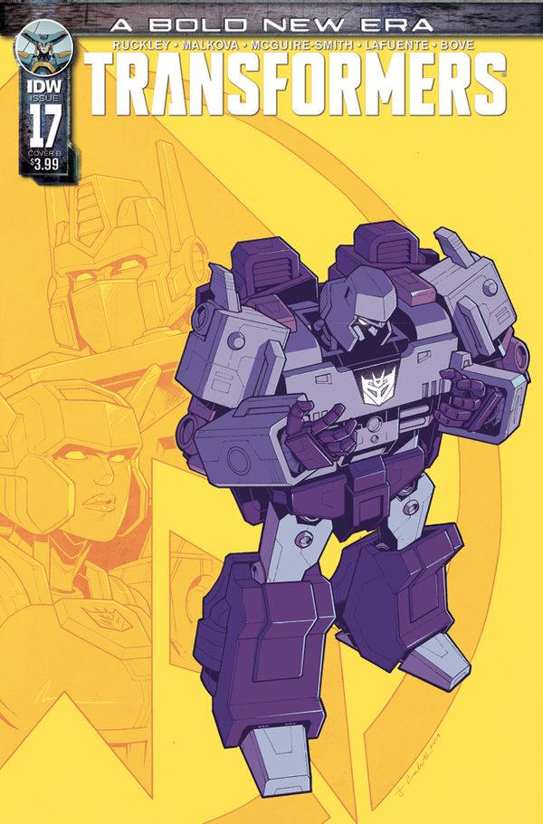 Transformers #17 (Cover B Cahill)