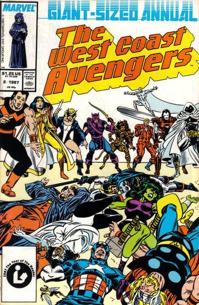 The West Coast Avengers Annual #2 Comic