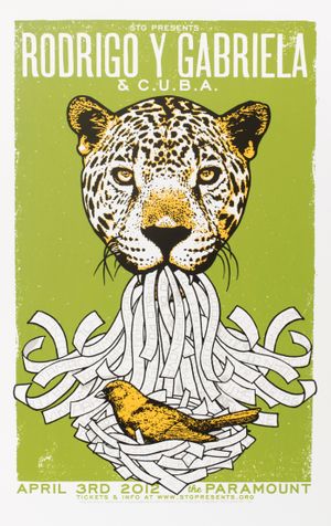 MXP-208.1 Rodrigo Y Gabriela 2012 Paramount  Apr 3