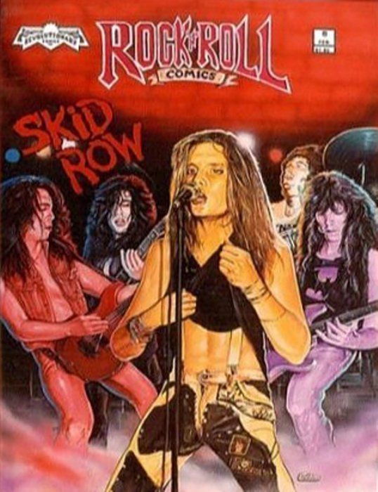 ROCK AND ROLL COMIC BOOK #15  POISON 