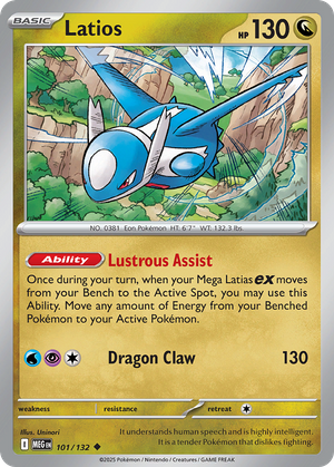 Latios (101/132) - Mega Evolution