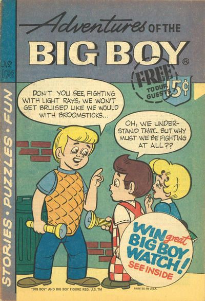 Adventures of Big Boy #178 Comic