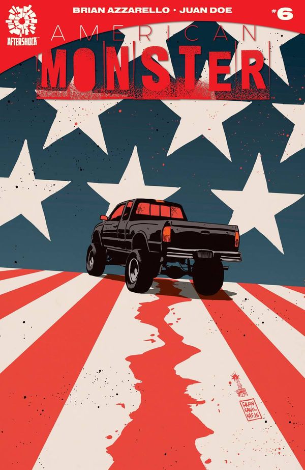 American Monster #6 (Free 10 Copy Francavilla Cover Cv)