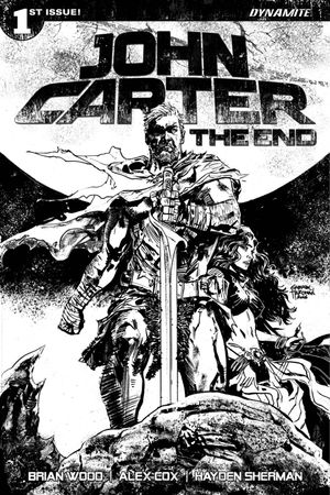 John Carter The End #1 (Cover H 30 Copy Hardman B&w In)