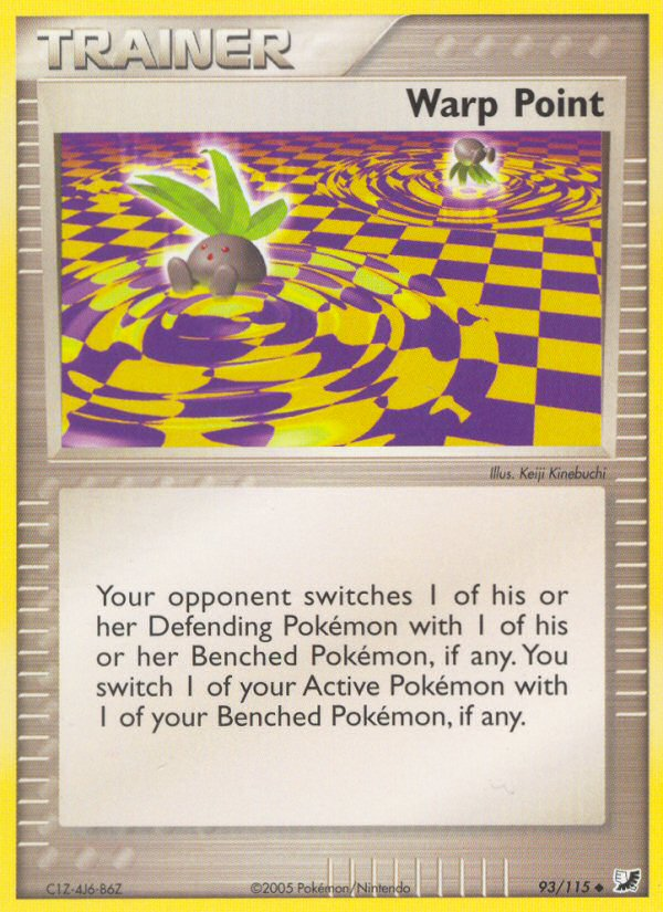 Warp Point (Trainer: Item) (93/115) - Unseen Forces Pokémon Card