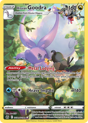 Hisuian Goodra (GG21) - Crown Zenith Galarian Gallery