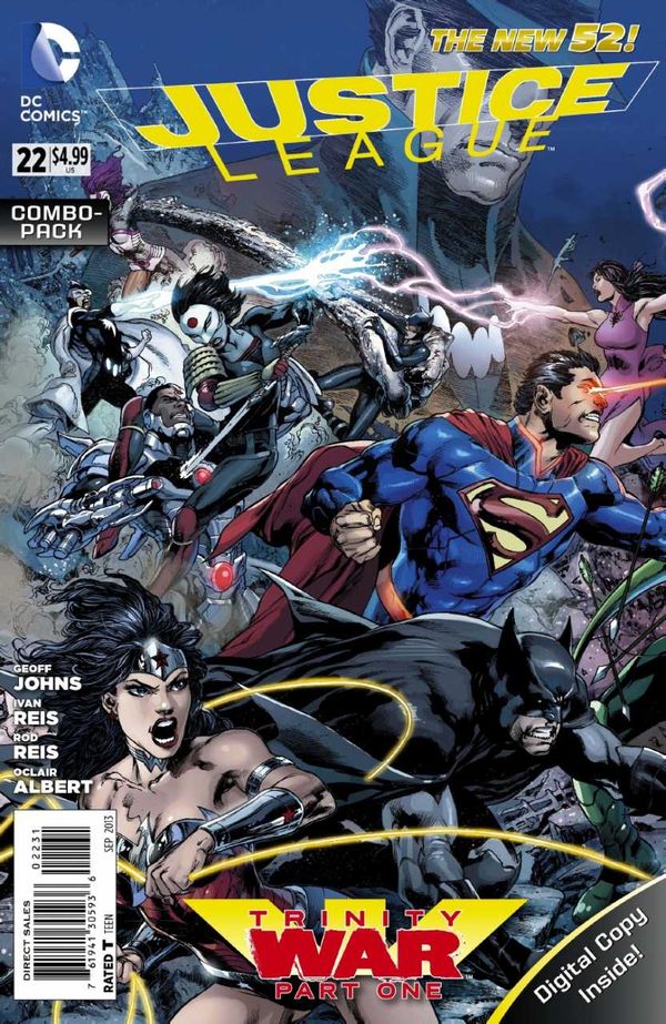 Justice League #22 (Combo Pack Variant)