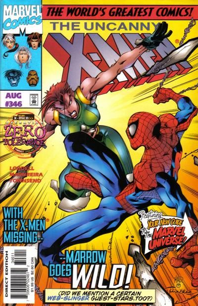 Uncanny X-Men #346 Comic