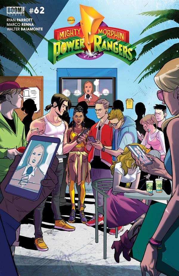 Mighty Morphin #4 (Cover B Legacy Carlinie Variant)