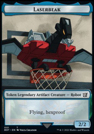 Laserbeak (Transformers) Trading Card