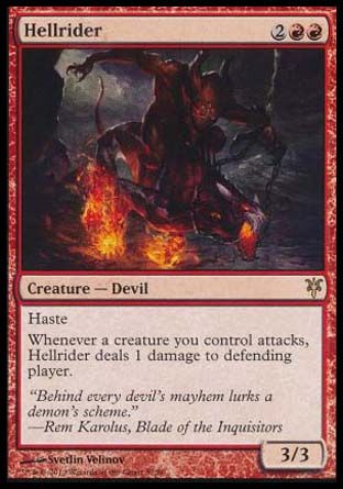 Hellrider (Sorin vs. Tibalt) Trading Card