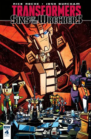 Transformers Sins Of Wreckers #4 (10 Copy Cover)