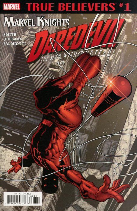 True Believers: Marvel Knights 20th Anniversary - Daredevil by Smith & Quesada #1 Comic