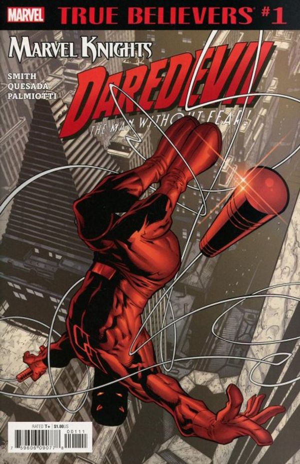 True Believers: Marvel Knights 20th Anniversary - Daredevil by Smith & Quesada #1