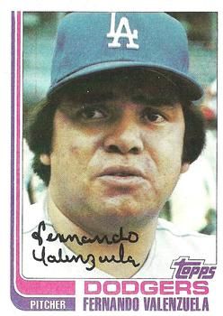  1983 Topps Baseball #40 Fernando Valenzuela Los