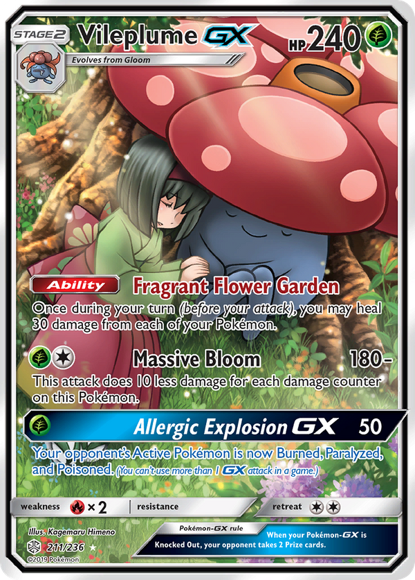 Vileplume GX (211/236) - Cosmic Eclipse