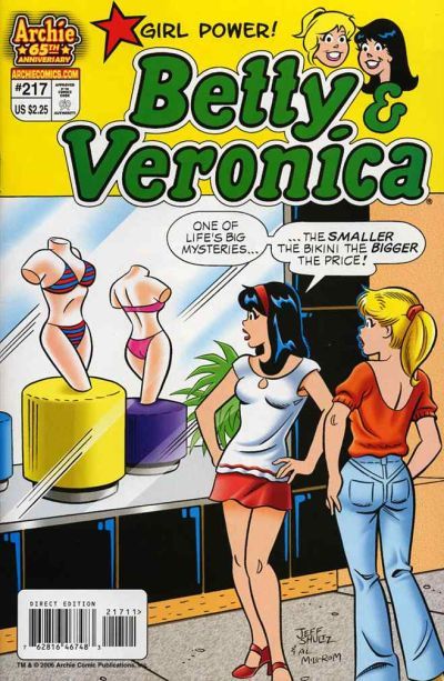 Betty and Veronica #217 Comic