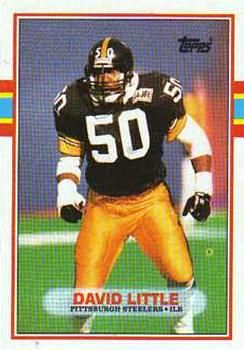 David Little 1989 Topps #316 Sports Card