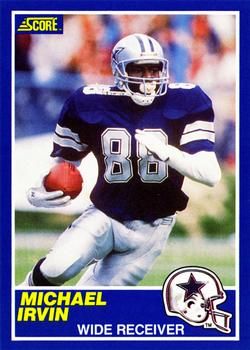 Michael Irvin 1989 Score #18 Sports Card