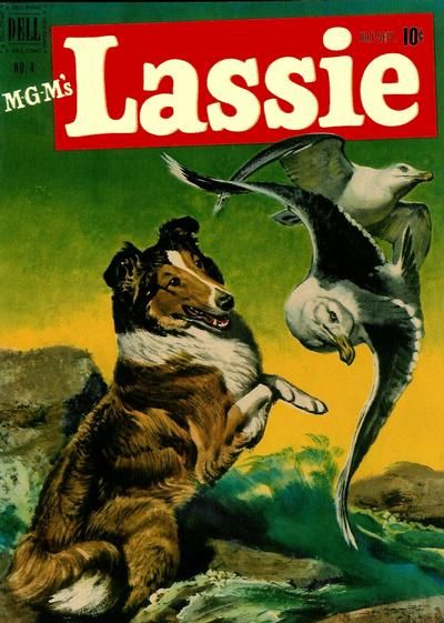M-G-M's Lassie #4 Comic