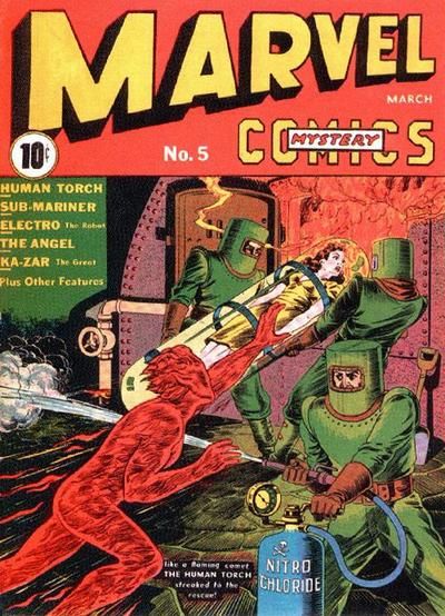 Marvel Mystery Comics #5 Comic