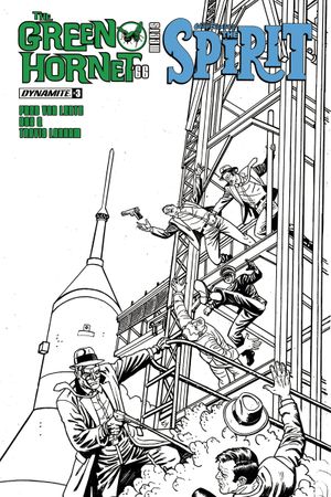 Green Hornet 66 Meets Spirit #3 (Cover B 10 Copy Cover)