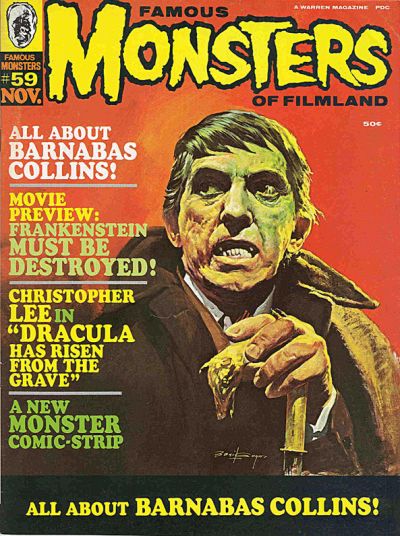 Famous Monsters of Filmland #59 Comic