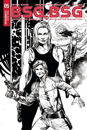Bsg Vs Bsg #5 (Cover E 10 Copy Castro B&w Inc)