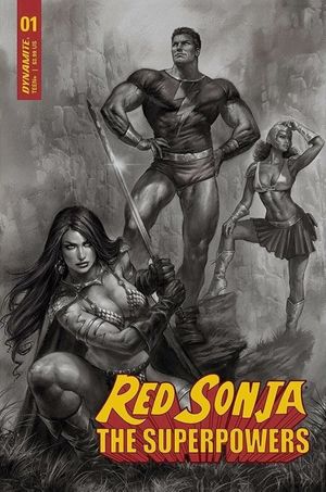 Red Sonja: The Superpowers #1 (15 Copy Parrillo B&w Cover)