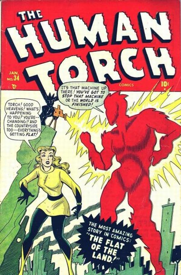 The Human Torch #34