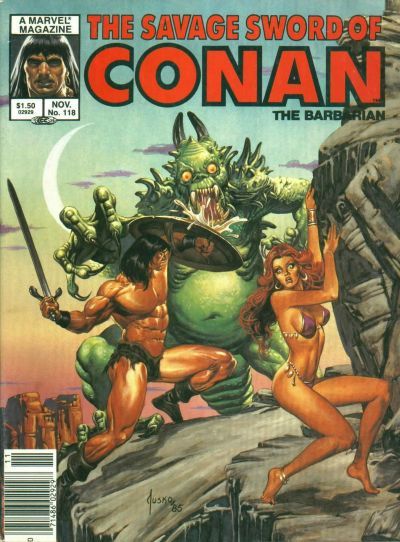 The Savage Sword of Conan #118 Comic