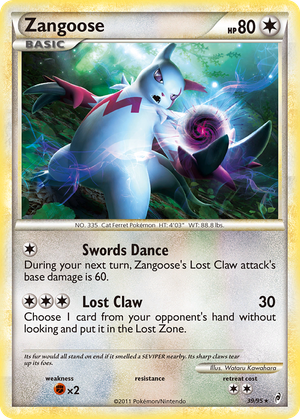 Zangoose (39/95) - Call of Legends