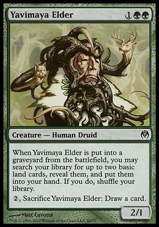 Yavimaya Elder (Phyrexia vs. The Coalition) Trading Card