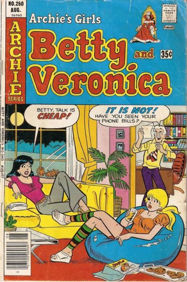 Archie's Girls Betty and Veronica #260