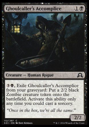 Ghoulcaller's Accomplice (Shadows over Innistrad) Trading Card