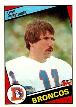 Luke Prestridge 1984 Topps #67 Sports Card