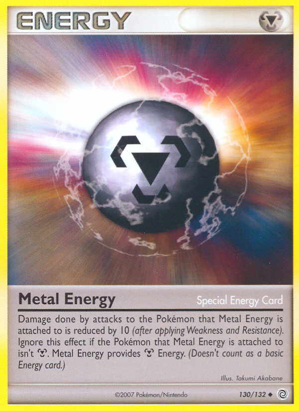 Metal Energy (130/132) - Secret Wonders Pokémon Card