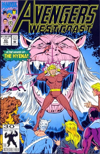 Avengers West Coast #83 Comic