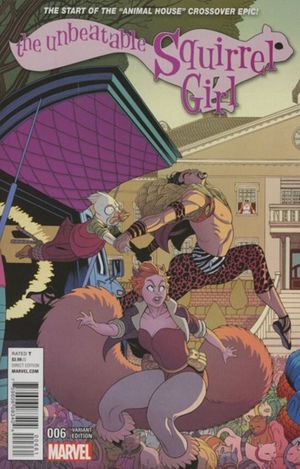 Unbeatable Squirrel Girl #6 (Moore Connecting A Variant)