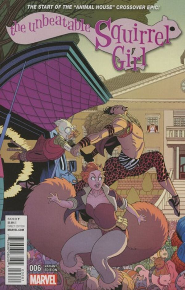 Unbeatable Squirrel Girl #6 (Moore Connecting A Variant)