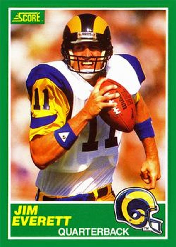 Jim Everett 1989 Score #244