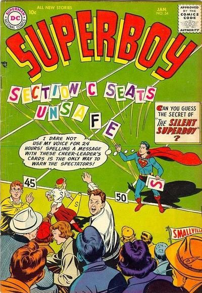Superboy #54 Comic